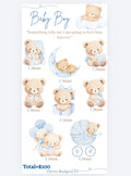 Baby Boy Challenge Insert
