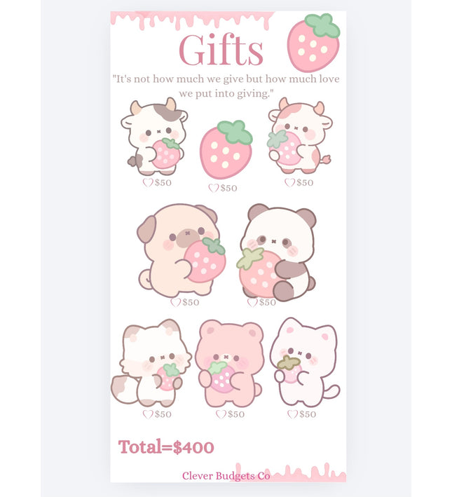 Strawberry Challenge Insert