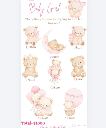 Baby Girl Challenge Insert