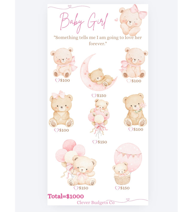 Baby Girl Challenge Insert